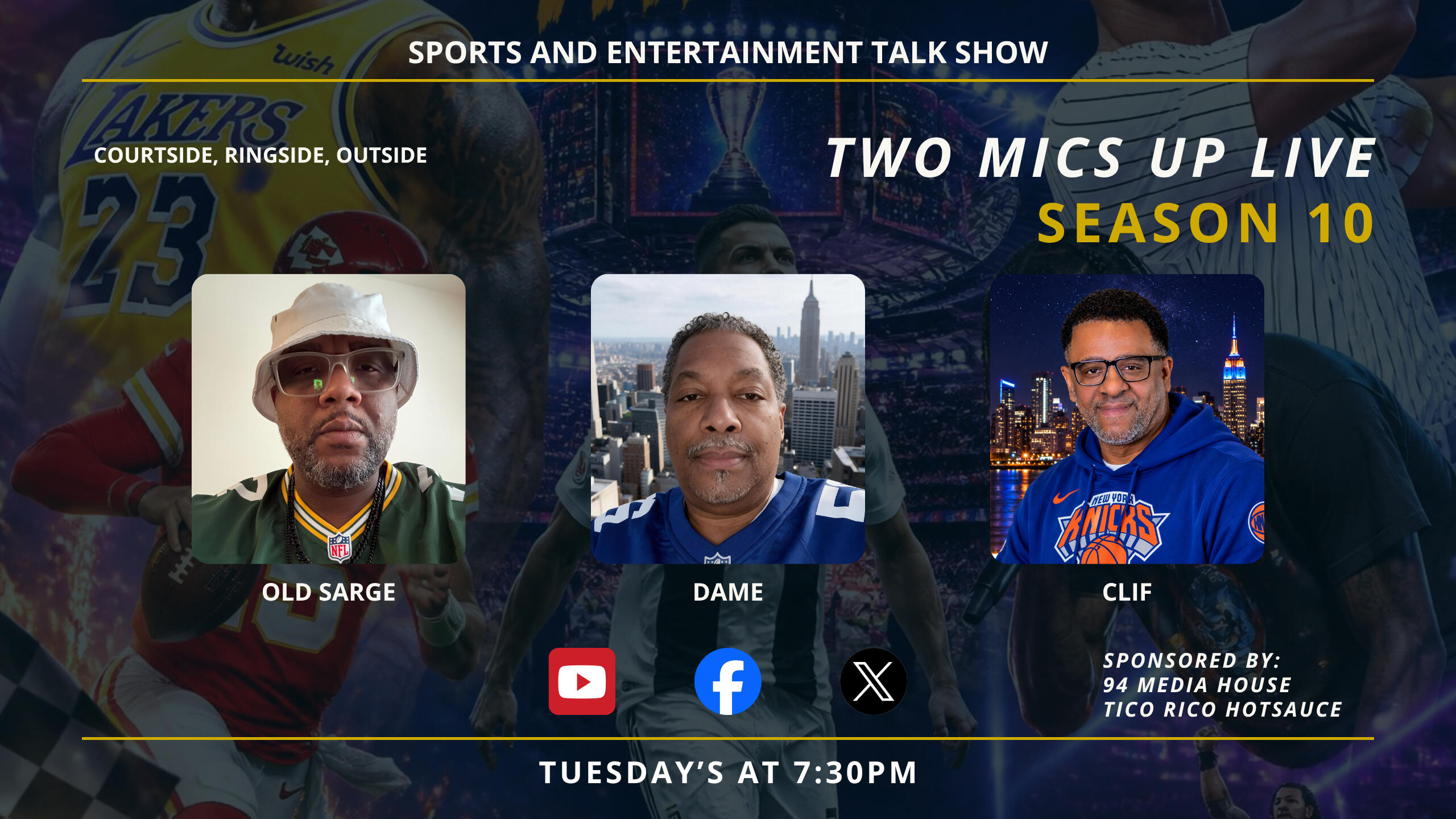 Season 10 is here—and Two Mics Up is turning the volume all the way up.